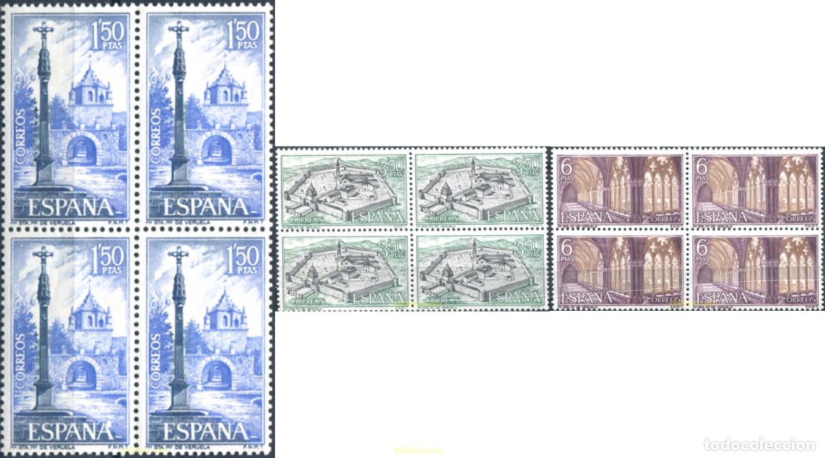 Sellos: 323830 MNH ESPA&Ntilde;A 1967 MONASTERIO DE SANTA MARIA DE VERUELA