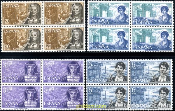 Sellos: 236775 MNH ESPA&Ntilde;A 1968 PERSONAJES ESPA&Ntilde;OLES