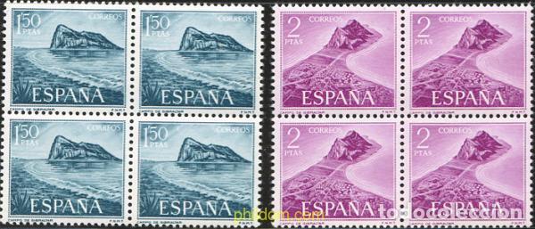 Sellos: 235827 MNH ESPA&Ntilde;A 1969 EN FAVOR DE LOS TRABAJADORES ESPA&Ntilde;OLES EN GIBRALTAR
