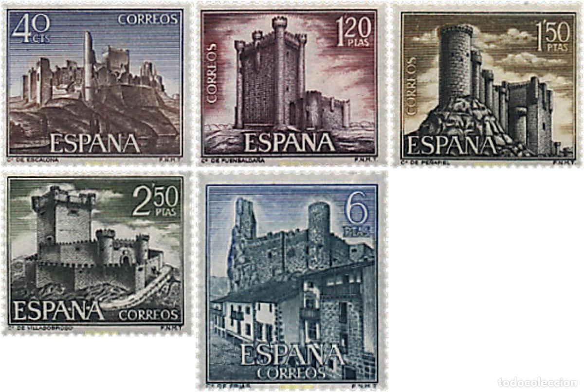 Briefmarken: 84742 MNH ESPA&Ntilde;A 1968 CASTILLOS ESPA&Ntilde;OLES
