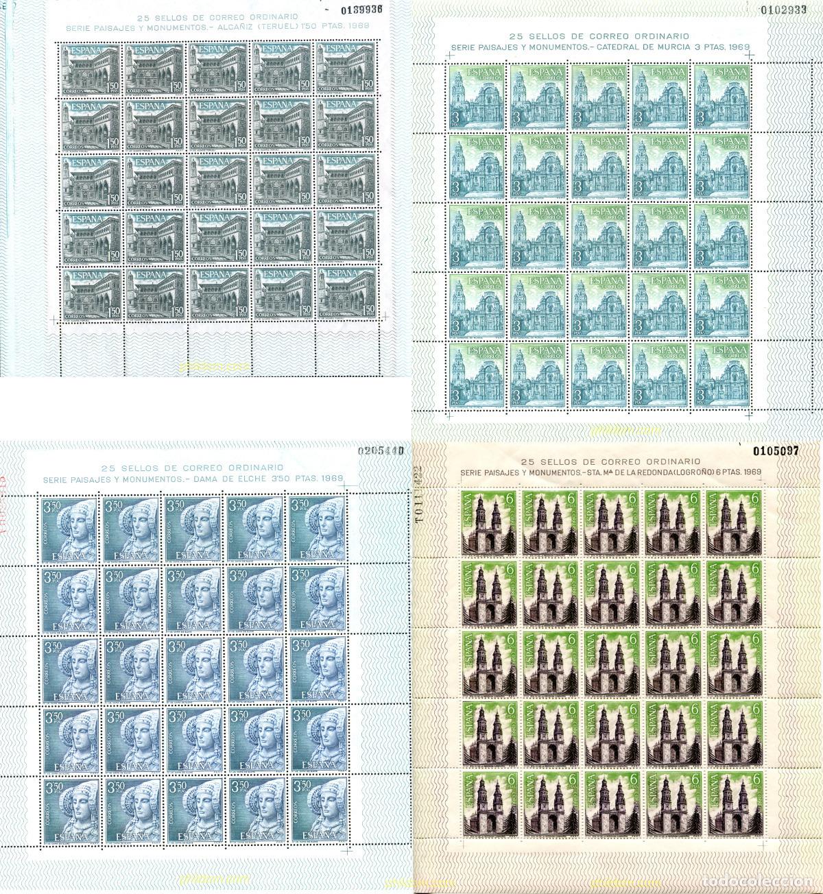 Sellos: 274935 MNH ESPA&Ntilde;A 1969 TURISMO