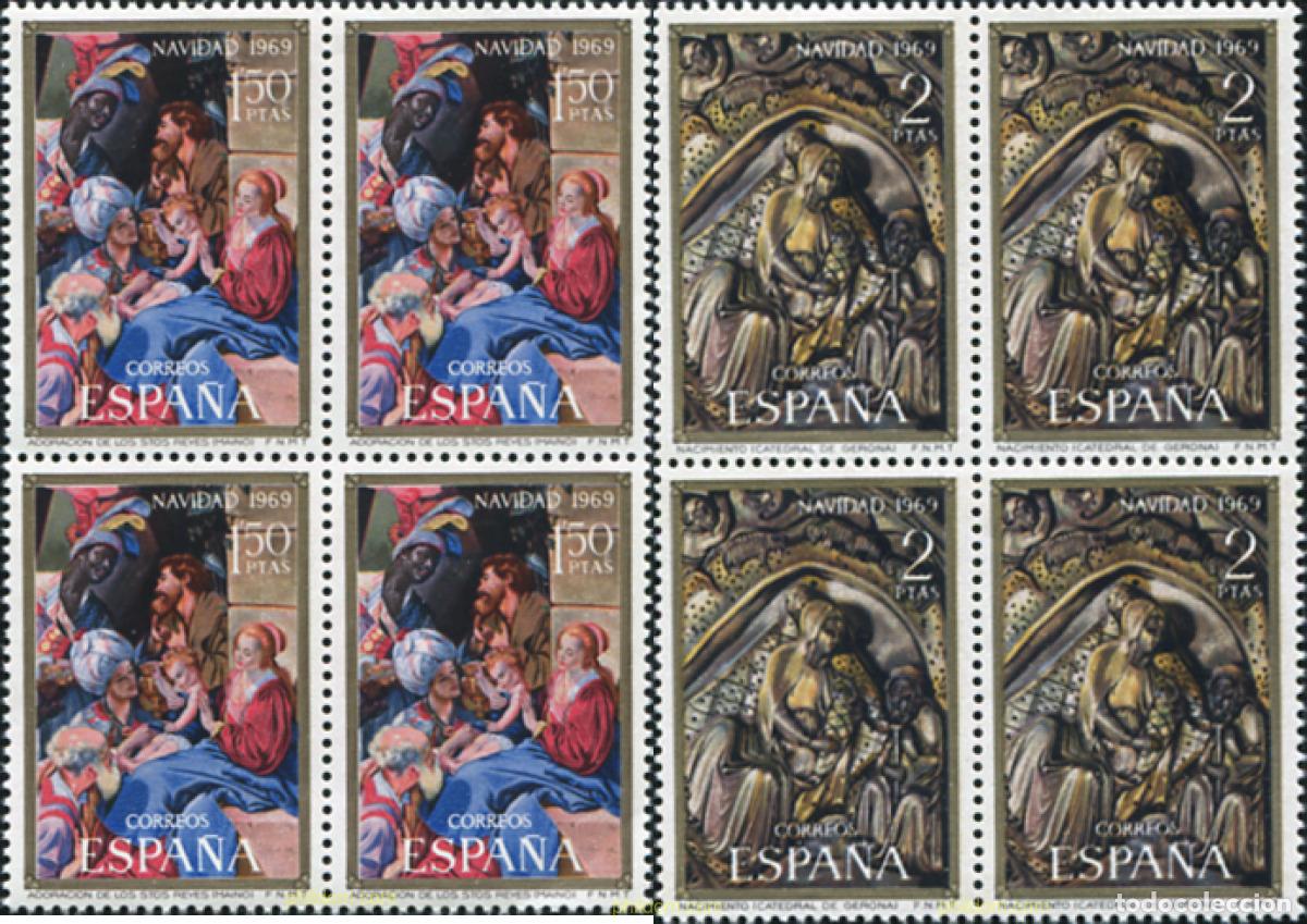 Stamps: 324947 MNH ESPA&Ntilde;A 1969 NAVIDAD