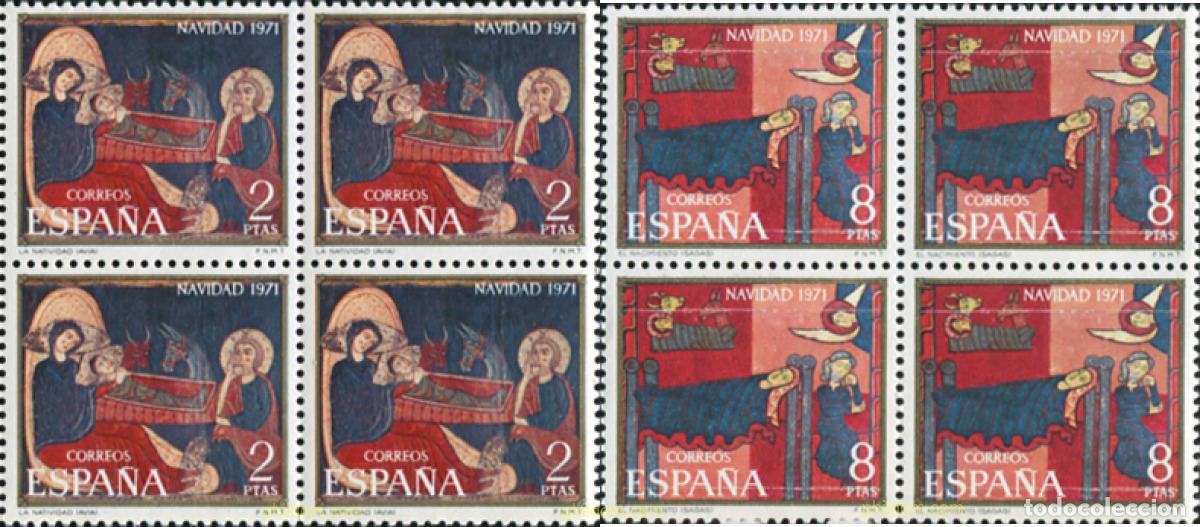 Selos: 324063 MNH ESPA&Ntilde;A 1971 NAVIDAD