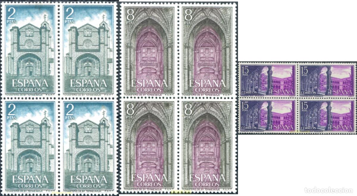Sellos: 323907 MNH ESPA&Ntilde;A 1972 MONASTERIO DE SANTO TOMAS DE AVILA