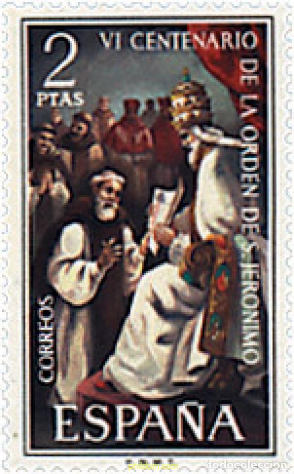 Sellos: 84872 MNH ESPA&Ntilde;A 1973 4 CENTENARIO DE LA FUNDACION DE LA ORDEN DE SAN JERONIMO