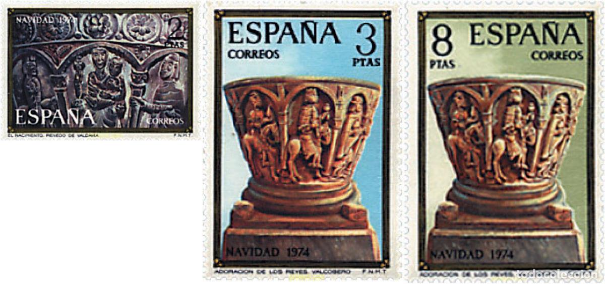 Sellos: 84891 MNH ESPA&Ntilde;A 1974 NAVIDAD
