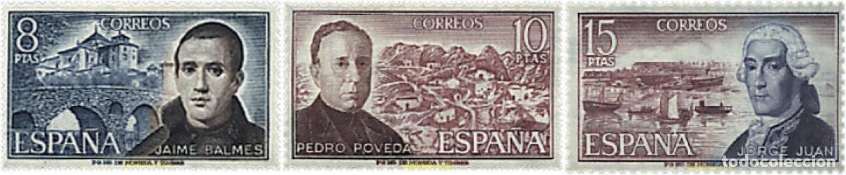 Sellos: 84882 MNH ESPA&Ntilde;A 1974 PERSONAJES ESPA&Ntilde;OLES
