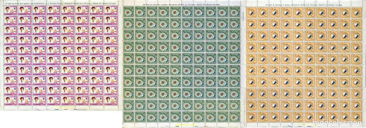 Sellos: 364995 MNH ESPA&Ntilde;A 1974 ESPA&Ntilde;A 75. EXPOSICION FILATELICA INTERNACIONAL