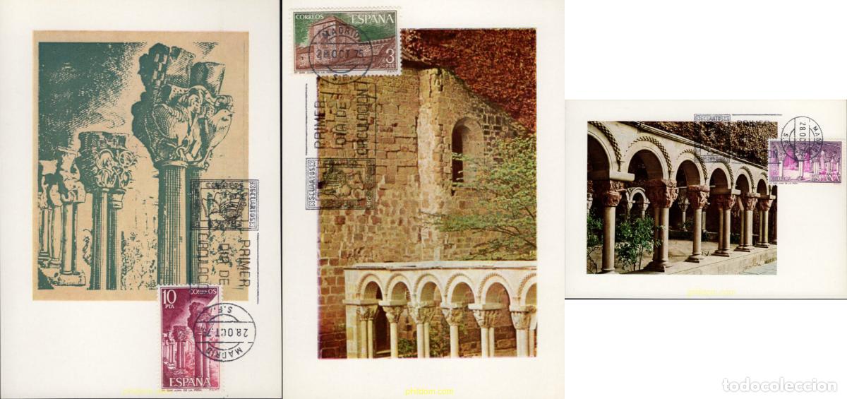 Sellos: 632103 MNH ESPA&Ntilde;A 1975 MONASTERIO DE SAN JUAN DE LA PE&Ntilde;A