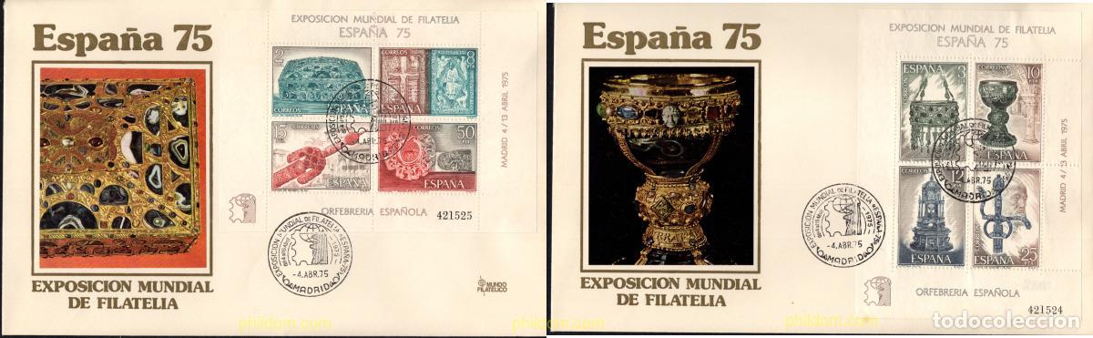 Sellos: 686557 MNH ESPA&Ntilde;A 1975 ESPA&Ntilde;A 75. EXPOSICION FILATELICA INTERNACIONAL