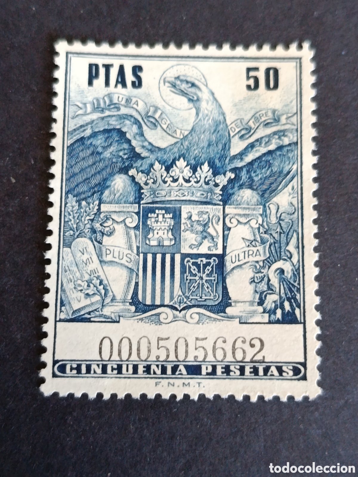 Sellos: SELLO FISCAL. P&Oacute;LIZA FISCAL. 50 PESETAS.