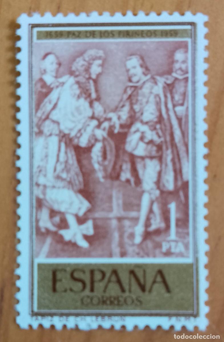 Sellos: SERIE - EDIFIL 1249 - A&Ntilde;O 1959 - III CENTENARIO DEL TRATADO DE PAZ DE LOS PIRINEOS