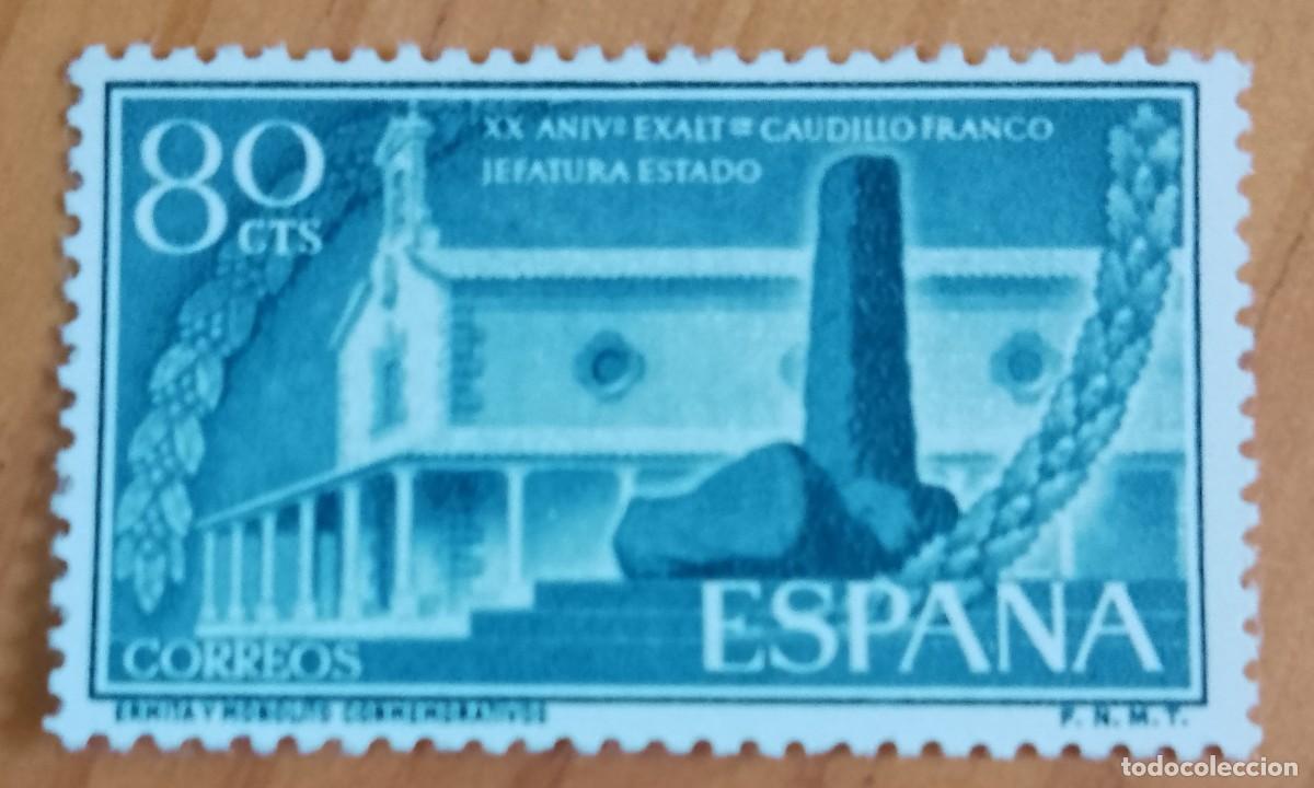 Sellos: SERIE - EDIFIL 1199 - A&Ntilde;O 1956 - xx aniversario de la exaltaci&oacute;n del general franco a la jefatura