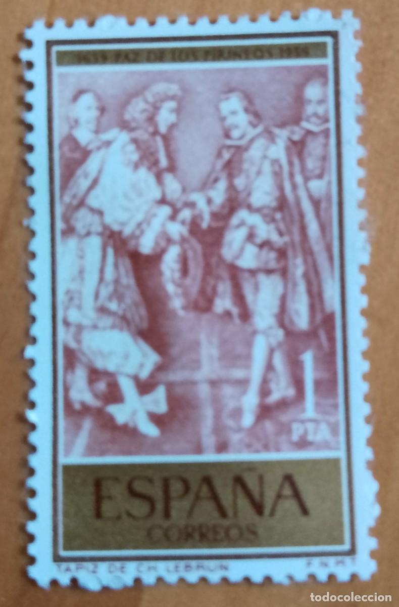 Sellos: SERIE - EDIFIL 1249 - A&Ntilde;O 1959 - III CENTENARIO DEL TRATADO, PAZ DE LOS PIRINEOS.