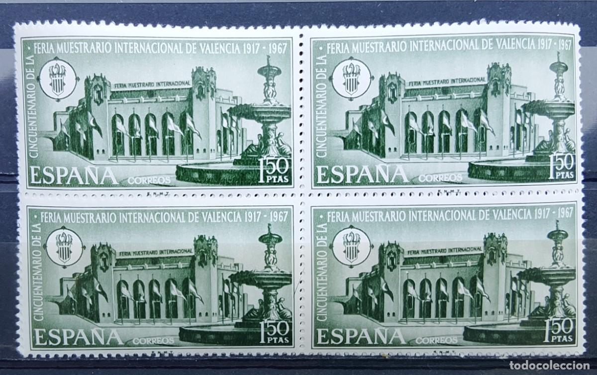 Francobolli: Sellos en bloque de 4. Edifil 1797. 50 Aniversario de la Feria Muestrario Internacional de Valencia
