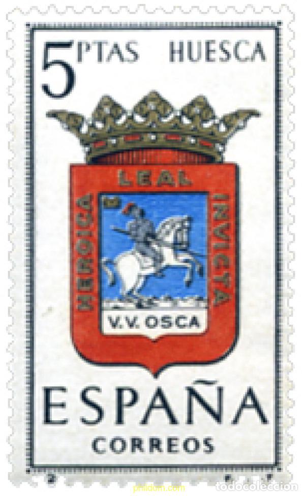 Stamps: 114828 MNH ESPA&Ntilde;A 1963 ESCUDOS DE CAPITALES DE PROVINCIA