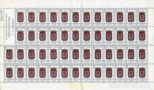 Sellos: 329764 MNH ESPA&Ntilde;A 1963 ESCUDOS DE CAPITALES DE PROVINCIA
