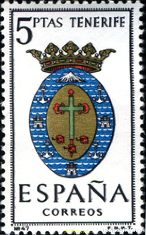Sellos: 114964 MNH ESPA&Ntilde;A 1965 ESCUDOS DE CAPITALES DE PROVINCIA