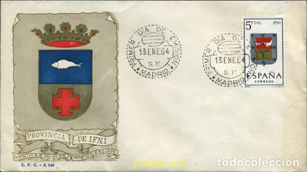 Sellos: 250328 MNH ESPA&Ntilde;A 1964 ESCUDOS DE CAPITALES DE PROVINCIA