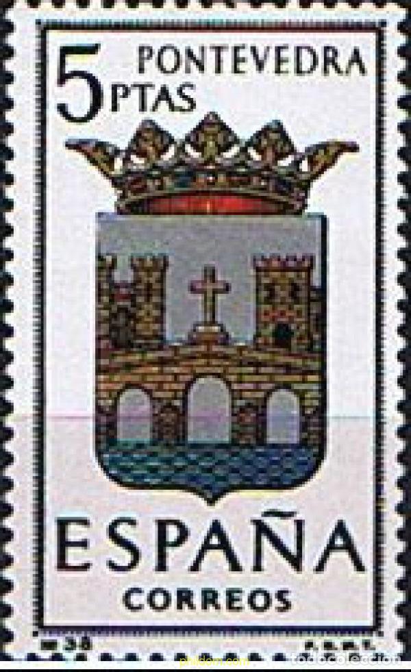 Sellos: 114969 MNH ESPA&Ntilde;A 1965 ESCUDOS DE CAPITALES DE PROVINCIA