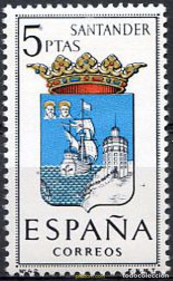 Sellos: 114959 MNH ESPA&Ntilde;A 1965 ESCUDOS DE CAPITALES DE PROVINCIA
