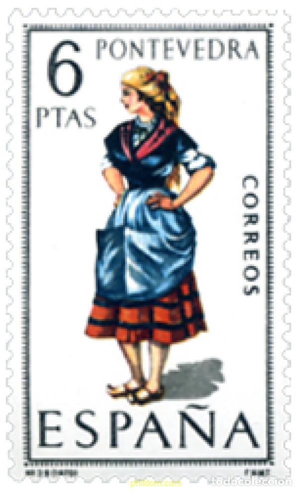 Sellos: 115435 MNH ESPA&Ntilde;A 1970 TRAJES TIPICOS DE PROVINCIAS ESPA&Ntilde;OLAS