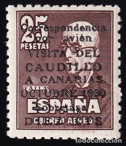 Selos: ESPA&Ntilde;A, 1950 EDIFIL N&ordm; 1083 /**/, Visita de Caudillo a Canarias, [Sin n&uacute;mero de control.]