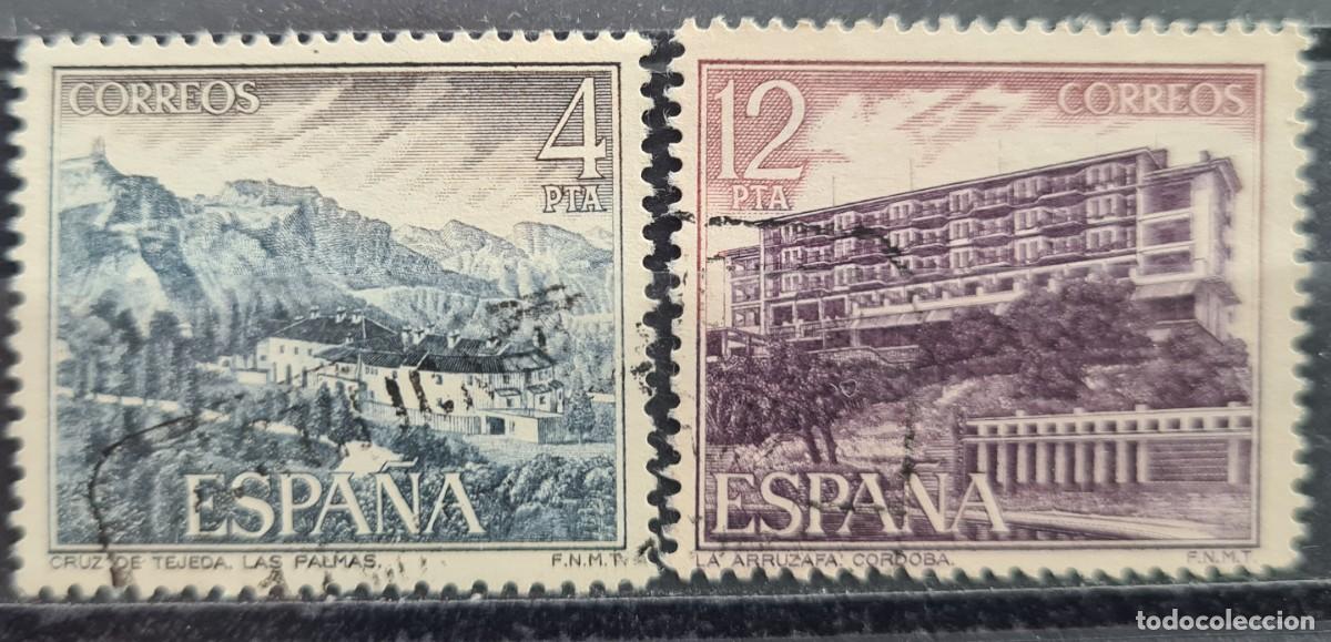 Stamps: Serie de sellos usados de Espa&ntilde;a 1976: serie tur&iacute;stica