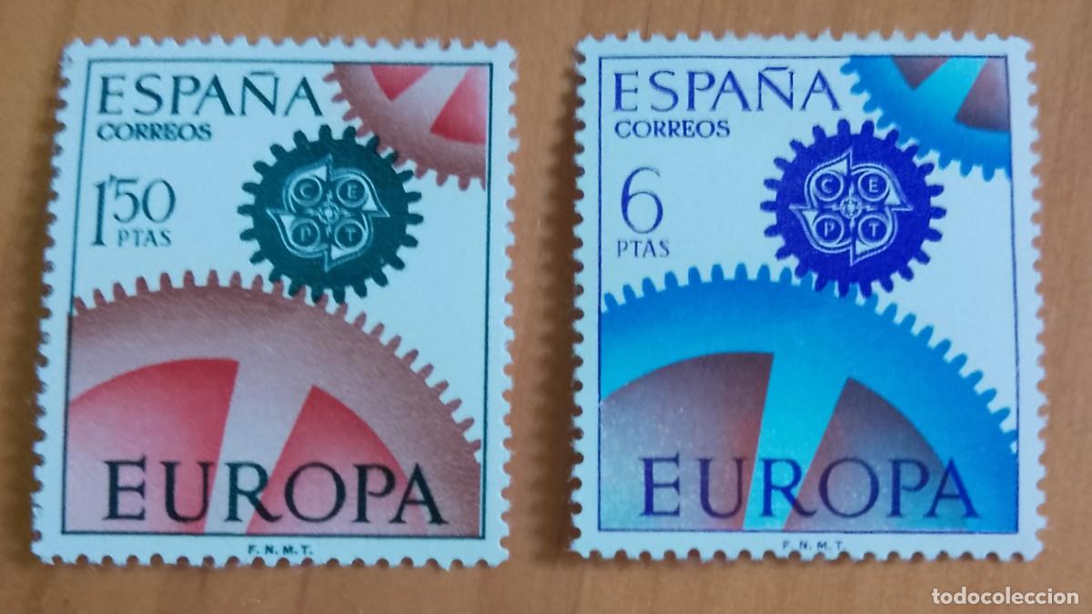 Timbres: SERIE - EDIFIL 1795 Y 1796 - A&Ntilde;O 1967 - EUROP&Agrave;, CEPT