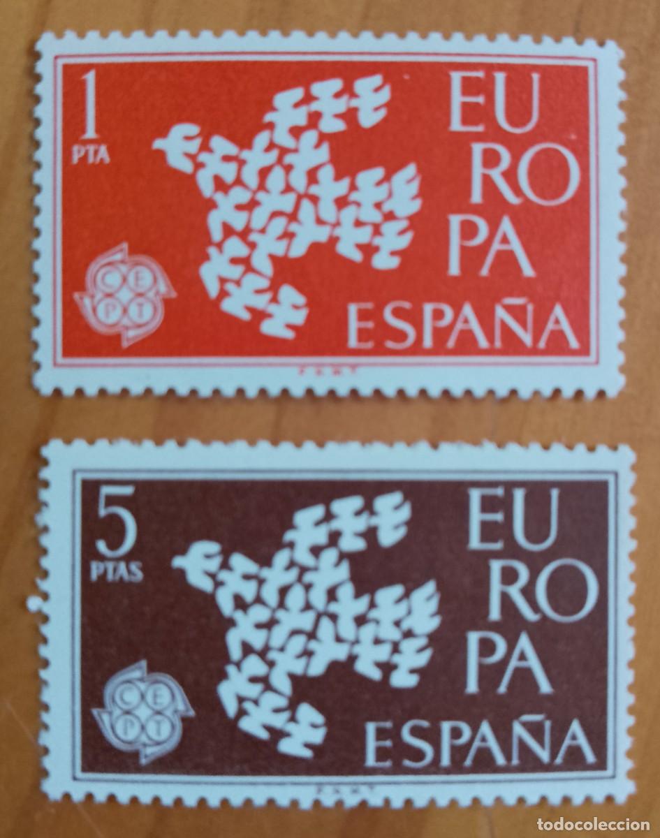 Timbres: SERIE - EDIFIL 1371 Y 1372 - A&Ntilde;O 1961 - EUROP&Agrave;, CEPT