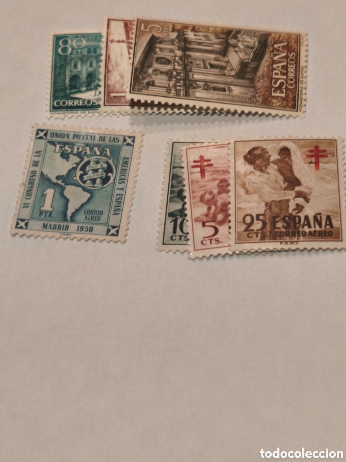 Stamps: 3 series completas de Espa&ntilde;a nuevas con goma** ver imagenes