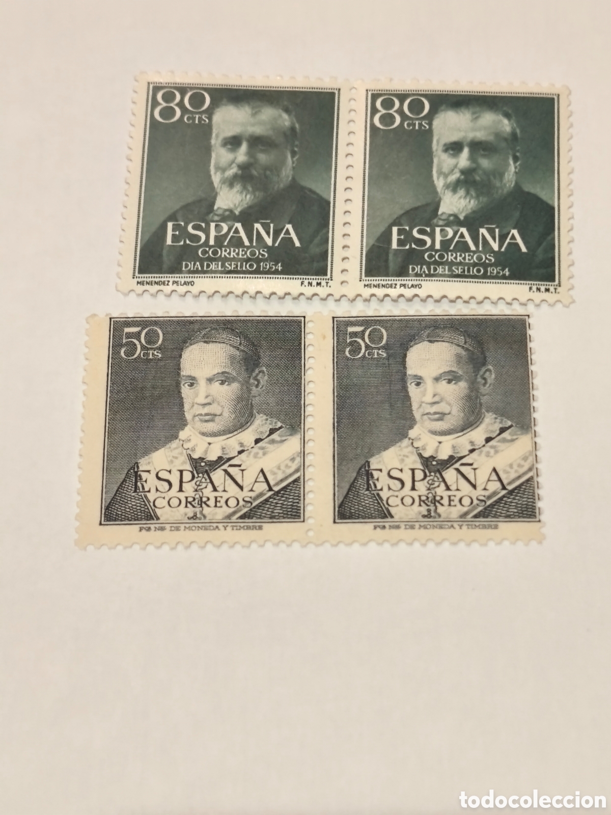 Sellos: 2 parejas de sellos de Espa&ntilde;a nuevas impecables** ver im&aacute;genes ocasi&oacute;n