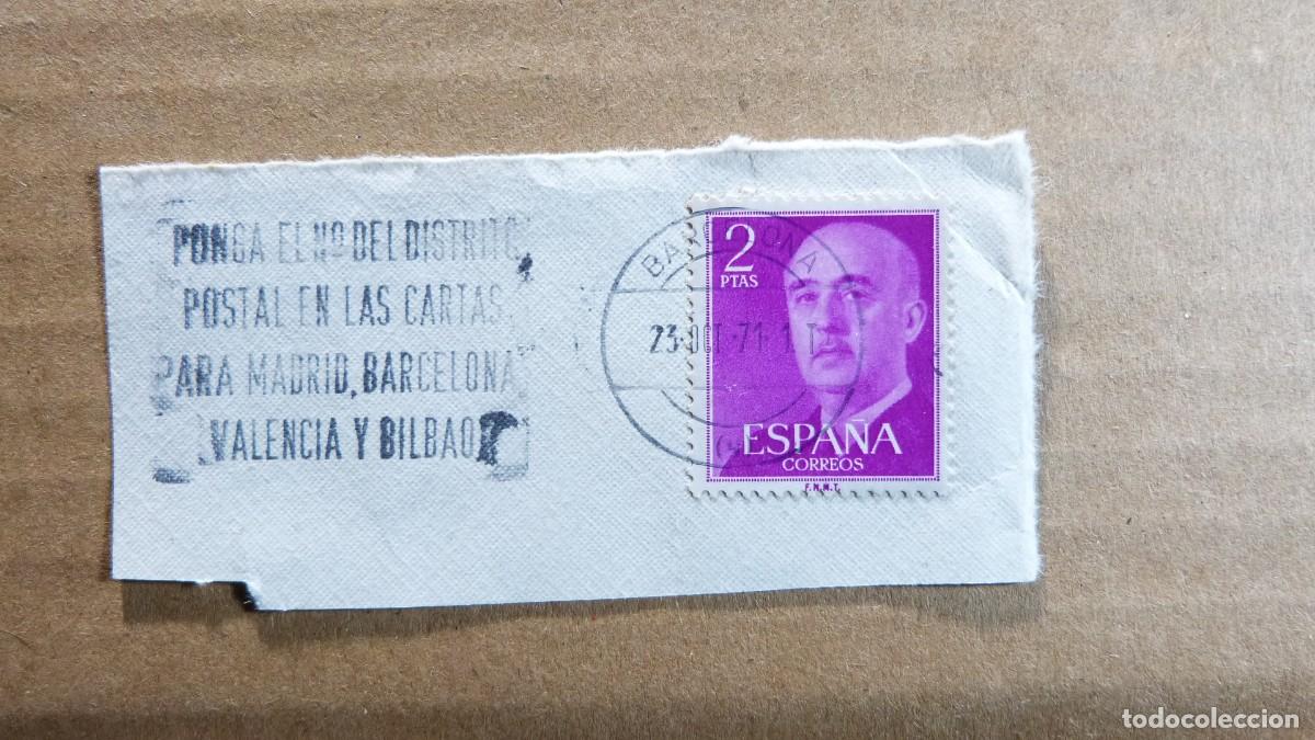 Sellos: Sello Espa&ntilde;a Francisco Franco 2 pesetas a&ntilde;o 1971