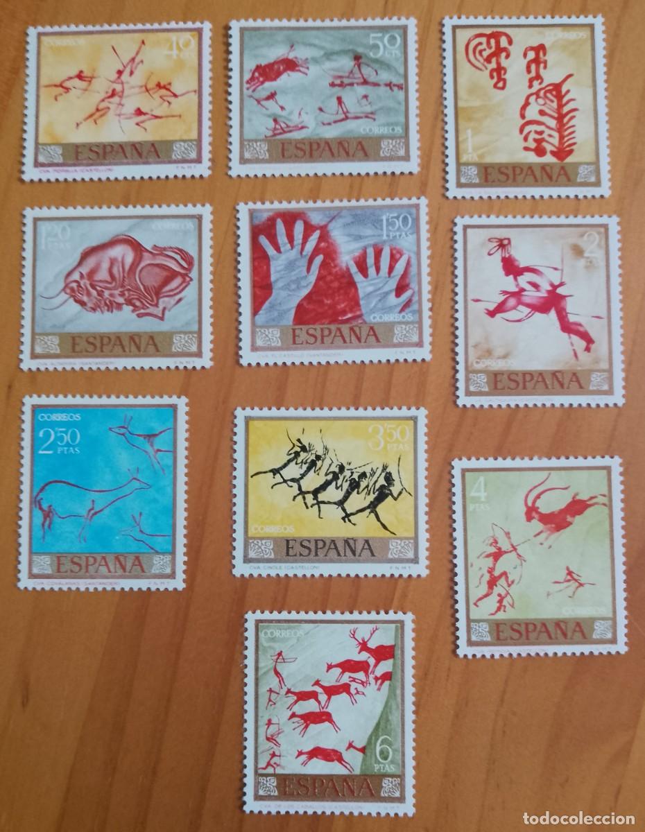 Sellos: SERIE - EDIFIL 1779 A 1788 - A&Ntilde;O 1967 - HOMENAJE AL PINTOR DESCONOCIDO. D&Iacute;A DEL SELLO..