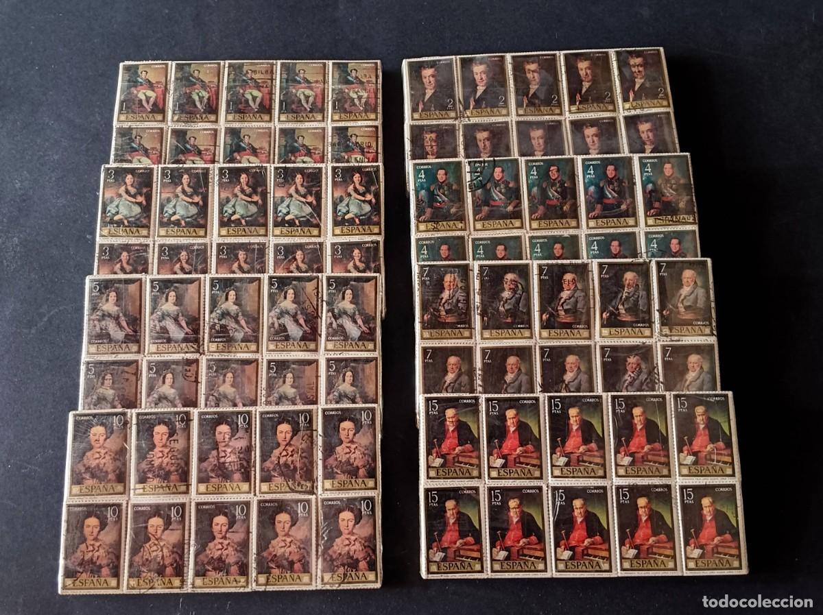 Sellos: Espa&ntilde;a.1977. MADRAZO. 1.000 SERIES Matasello. Edifil. 2429-2436