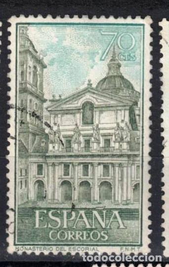 Sellos: A&Ntilde;O 1961 EDIFIL 1382 - REAL MONASTERIO SAN LORENZO DE EL ESCORIAL
