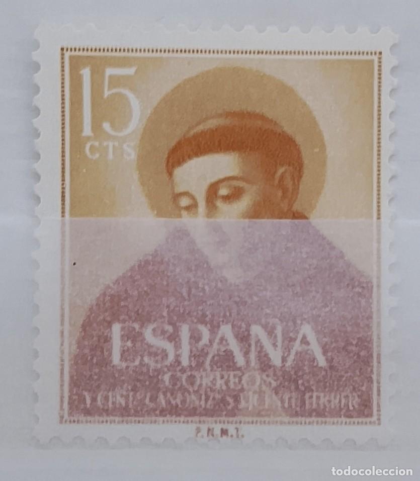 Selos: Sellos. Edifil 1183. V Centenario de la Canonizaci&oacute;n de San Vicente Ferrer. A&ntilde;o 1955.