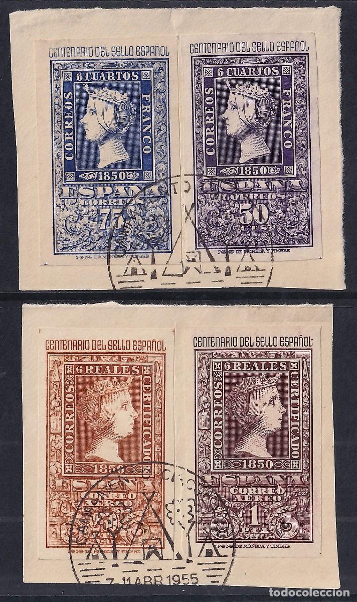 Stamps: ESPA&Ntilde;A, 1950 EDIFIL N&ordm; 1075, 1076, 1079, 1080, Serie corta