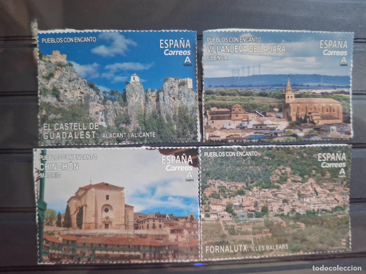 Francobolli: Sellos hoja de los pueblos de Espa&ntilde;a de 2018 en nuevo sin fijasello