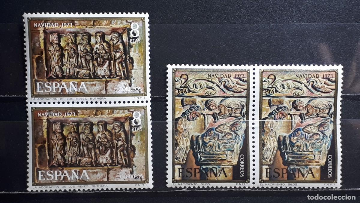 Francobolli: Espa&ntilde;a. A&ntilde;o 1973. **. Edifil. 2162/3. Pareja