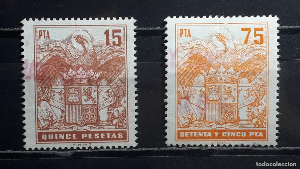 Sellos: ESPA&Ntilde;A. A&Ntilde;O 1960. &deg;. Sellos fiscales.