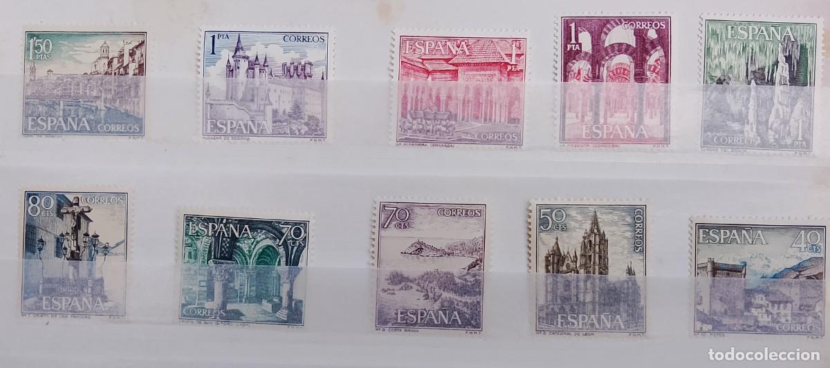 Sellos: Sellos. Edifil 1541/50. Turismo. I Serie. A&ntilde;o 1964.