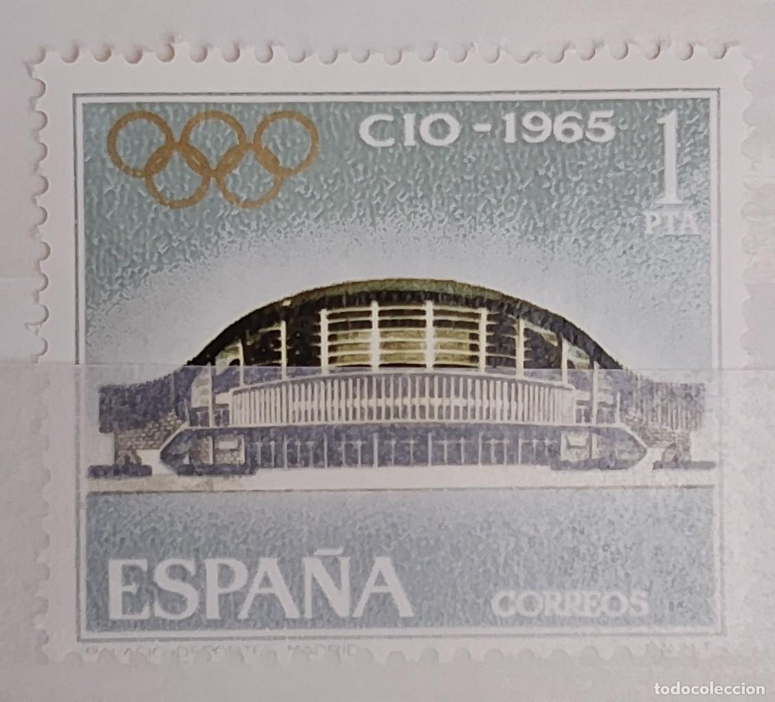Sellos: Sellos. Edifil 1677. LXIII Asamblea del Comit&eacute; Ol&iacute;mpico Internacional &rdquo;CIO&rdquo;. A&ntilde;o 1965.