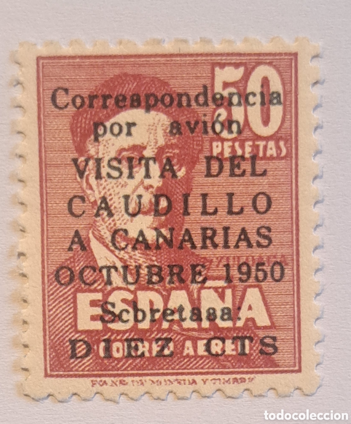 Sellos: Edifil 1016 con sobrecarga