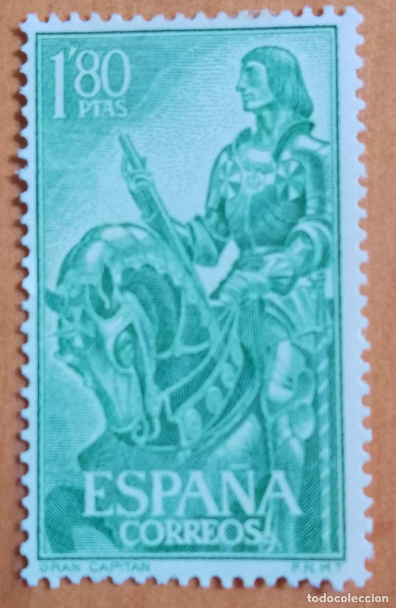 Sellos: SERIE - EDIFIL 1209 - A&Ntilde;O 1958 - GONZALO FERNANDEZ DE C&Oacute;RDOBA, EL GRAN CAPIT&Aacute;N
