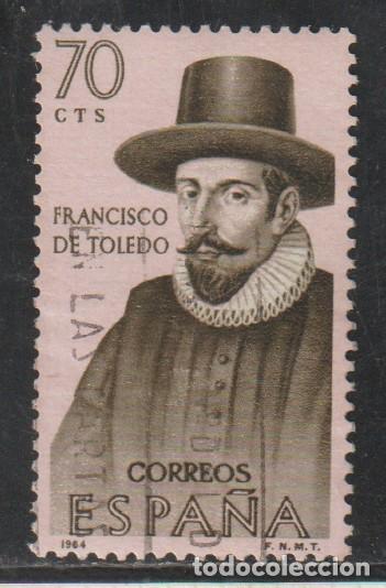 Sellos: ESPA&Ntilde;A // EDIFIL 1623 // 1964 ... USADO - FORJADORES DE AMERICA