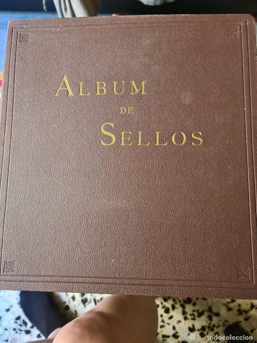 Sellos: &Aacute;lbum de sellos Espa&ntilde;a 1951-1975. Colecci&oacute;n nuevos sin matasellos.