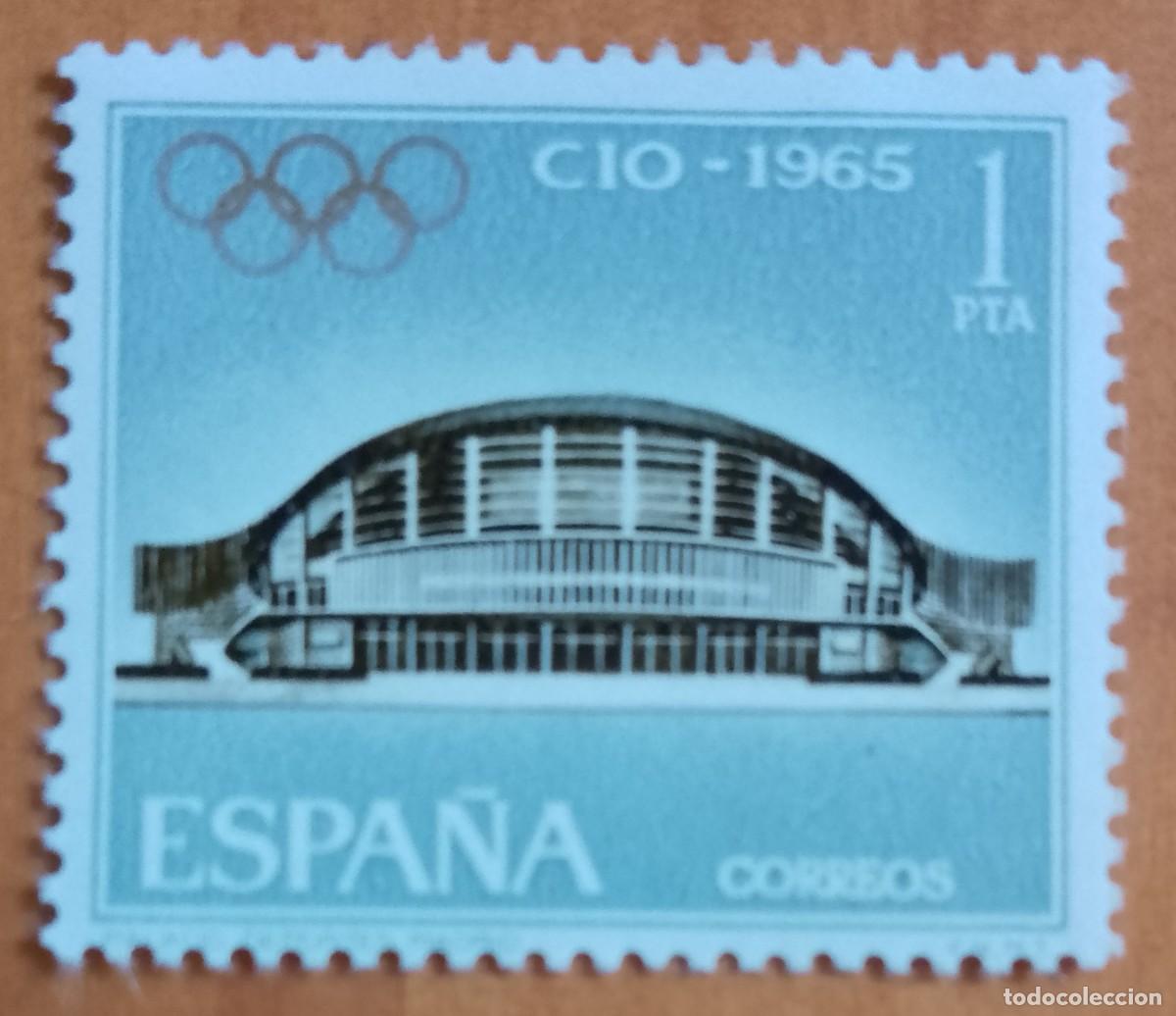 Sellos: SERIE, A&Ntilde;O 1965 - EDIFIL 1677 - LXIII ASAMBLEA DEL COMIT&Eacute; OLIMPICO INTERNACIONAL, CIO
