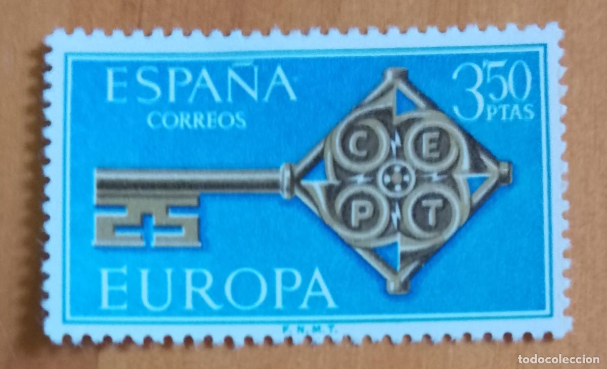 Sellos: SERIE, A&Ntilde;O 1968 - EDIFIL 1868 - EUROPA, CEPT.