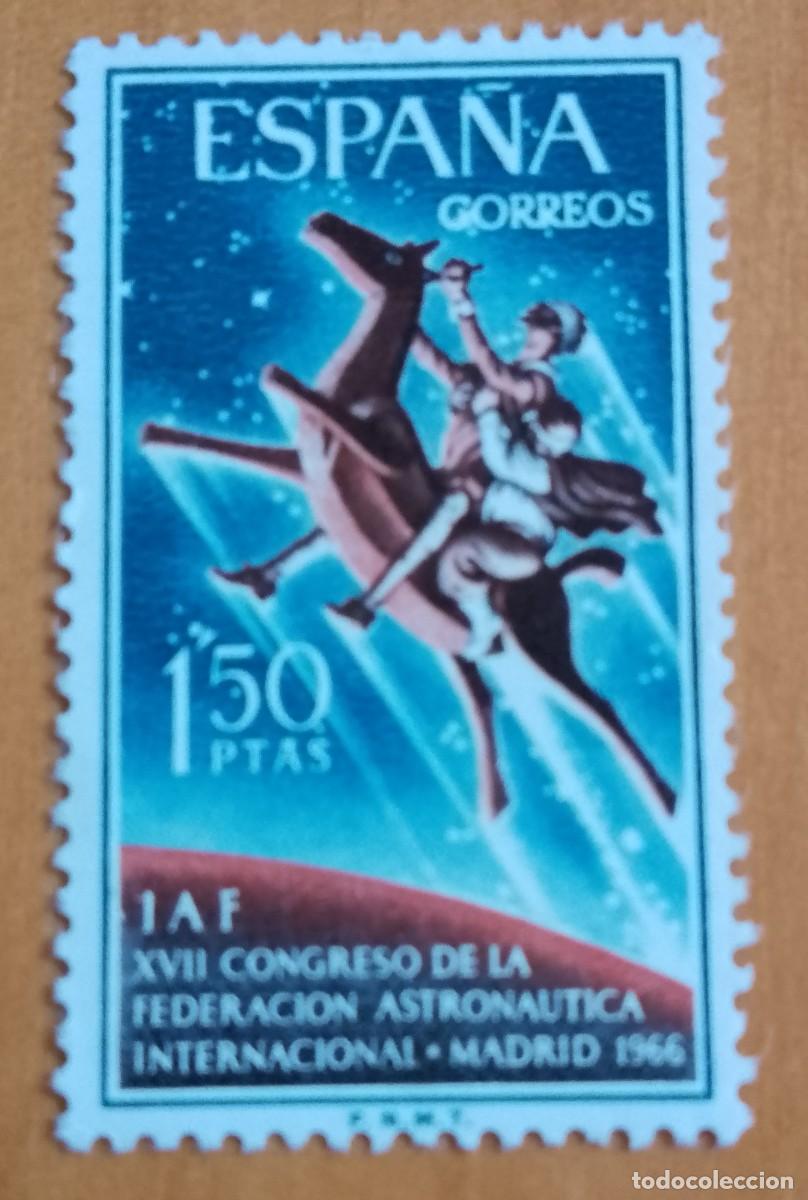 Sellos: SERIE, A&Ntilde;O 1966 - EDIFIL 1749- XVII CONGRESO DE LA FEDERACI&Oacute;N ASTRONAUTICA INTERNACIONAL